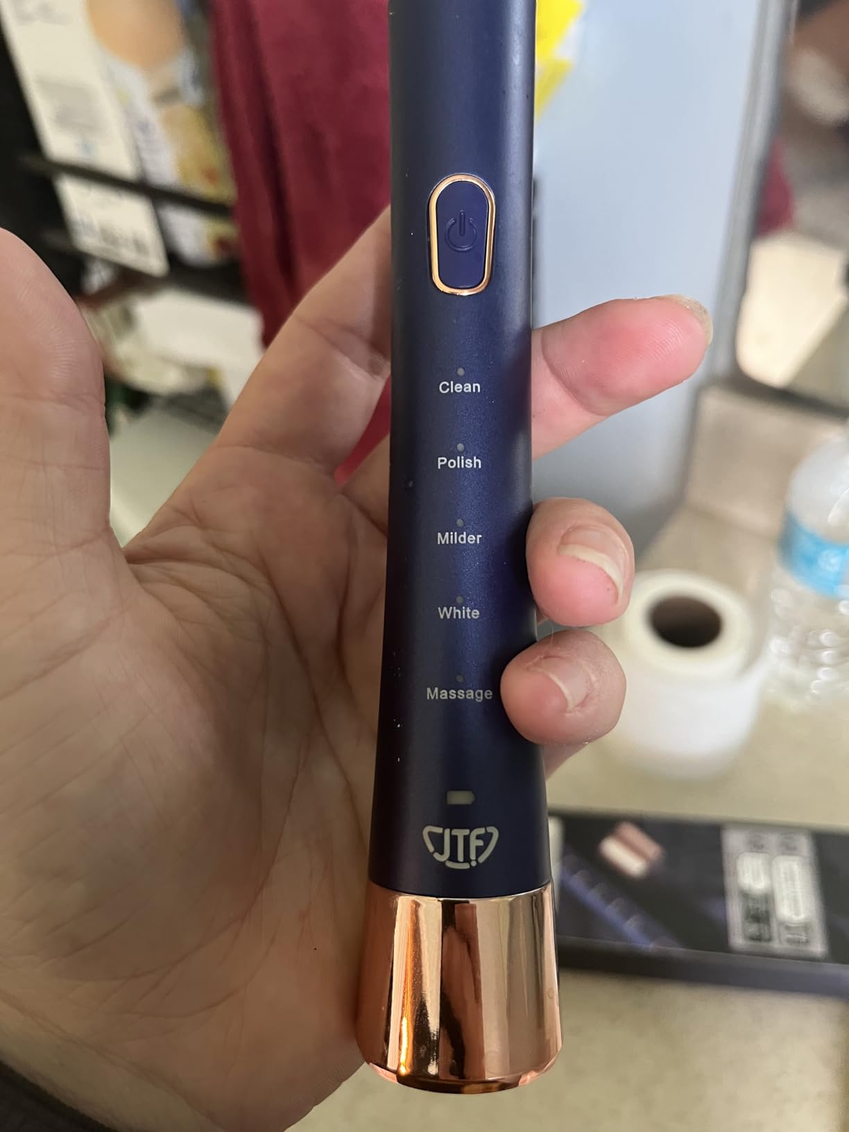 JTF Orthodontic Electric Toothbrush for Braces: 6 U-Shaped Soft Brush Heads, 5 Brushing Mode, 2Min Timer, IPX7 Waterproof, Deep Oral Clean, Rechargeable Sonic Toothbrushes for Tooth with Dental Device customer photo 2