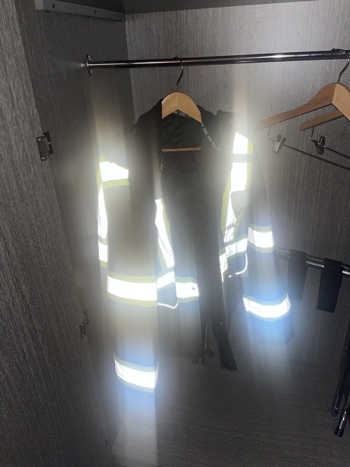 JKSafety Heated Safety Jacket for Men Women Hi Vis Construction Work Jacket for Winter | Cold Weather PPE | ANSI Compliant customer photo 1