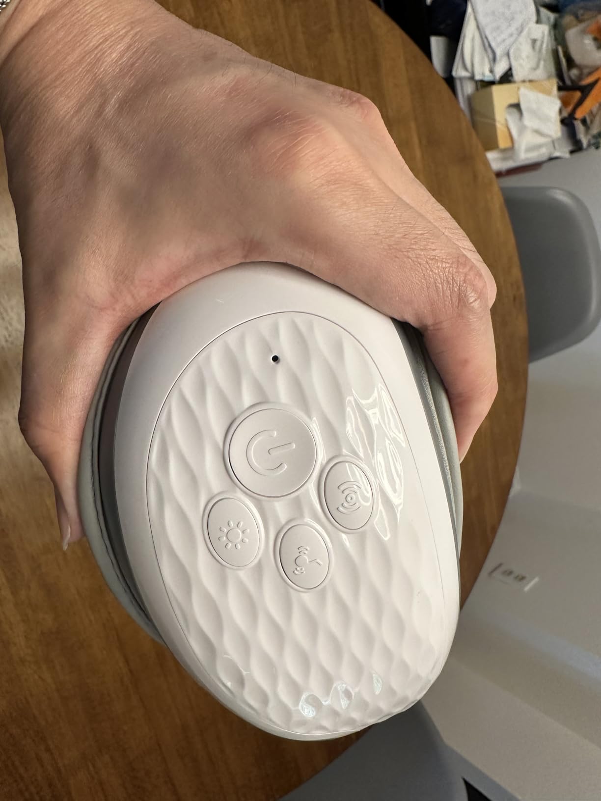ALLJOY Eye Massager with Heat and Cooling, Lightweight Eye Massager with Removable Gel Mask, FSA Eligible HSA, Eye Care Devices for Migraine, Reduce Dry Eyes customer photo 1