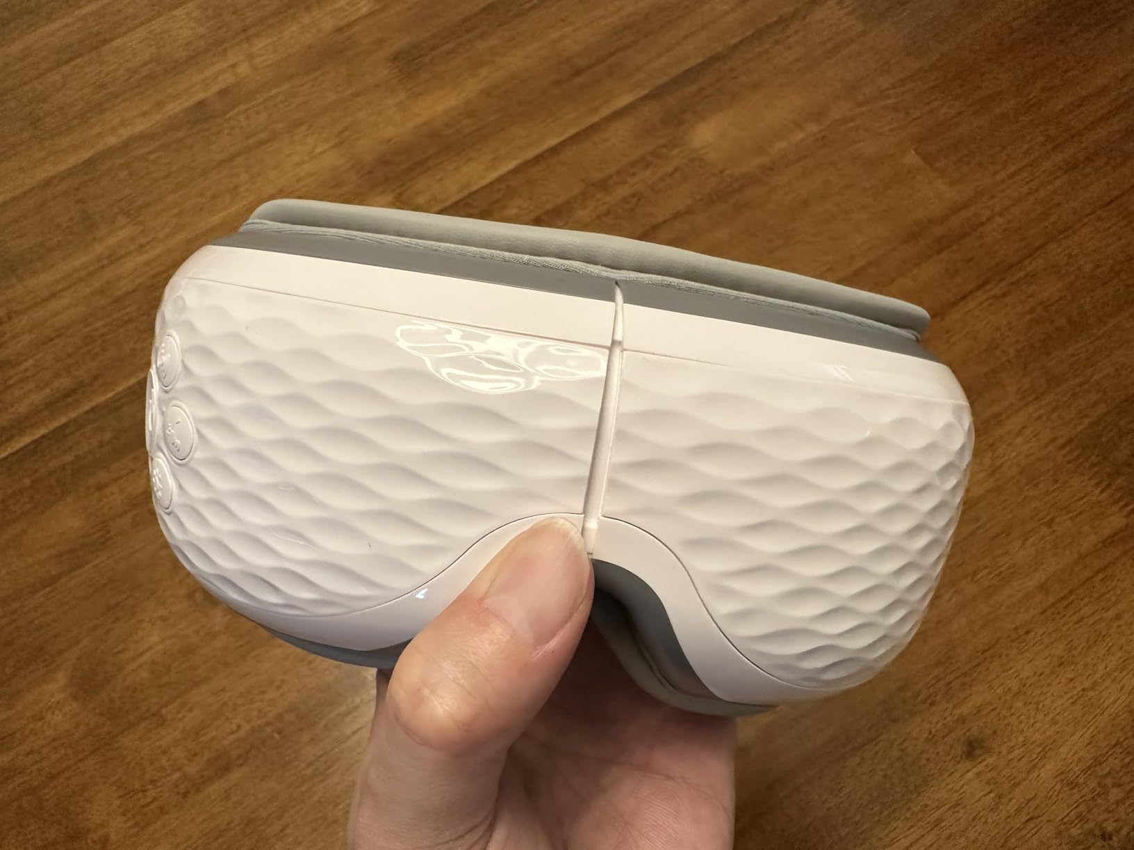 ALLJOY Eye Massager with Heat and Cooling, Lightweight Eye Massager with Removable Gel Mask, FSA Eligible HSA, Eye Care Devices for Migraine, Reduce Dry Eyes customer photo 2