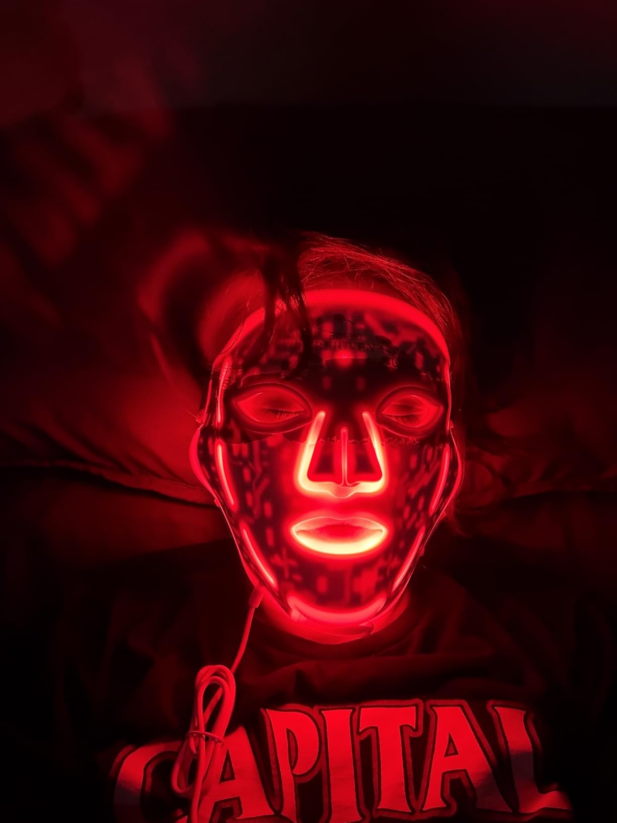 RENPHO 4D Red Light Therapy Mask for Face 2026, Birthday Gifts for Women Mom Wife, 324 LEDs Full Face Coverage & 3 Light Modes, Cordless LED Red Light Therapy Face Mask for Home Use & Travel customer photo 2