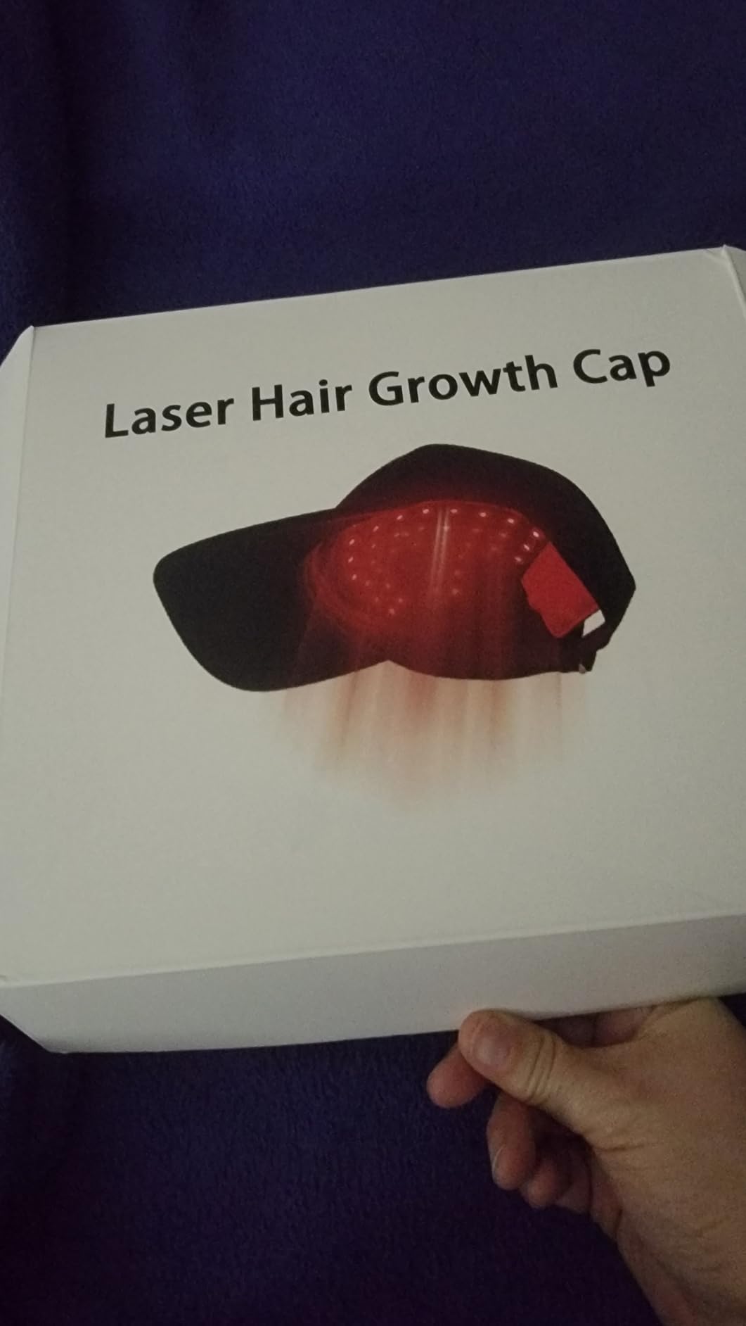 Red Light Therapy for Hair Growth, Cordless Hair Care for Home & Travel, Laser Therapy Cap for Hair Loss, Hair Loss Treatments Hat customer photo 1