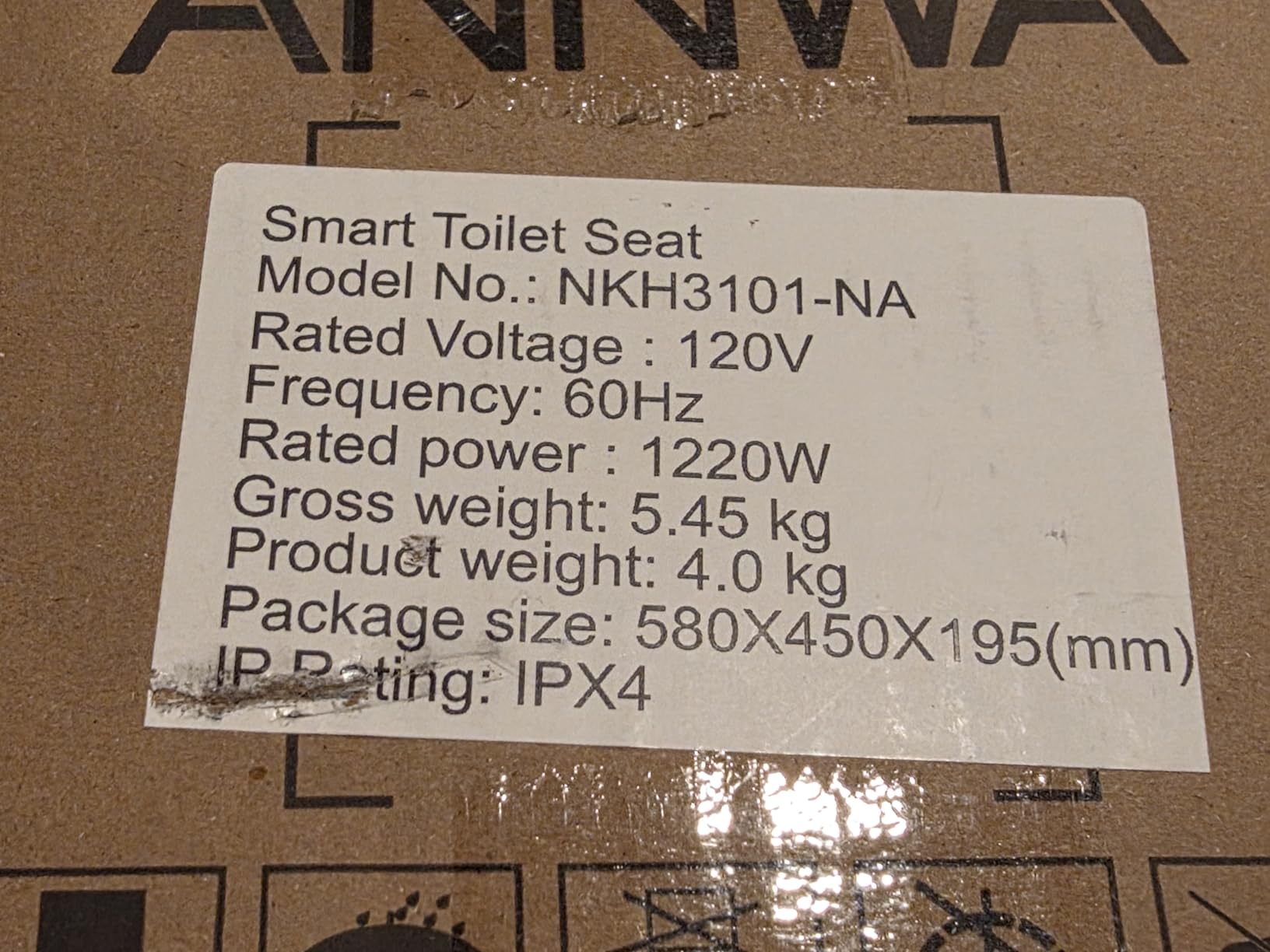Smart Bidet Toilet Seat with Remote, Adjustable Heated Seat & Air Dryer, Endless Instant Warm Water, Multiple Spray Modes, Stainless Steel Nozzle, Soft Close, Deodorizer, 3D Curved customer photo 2