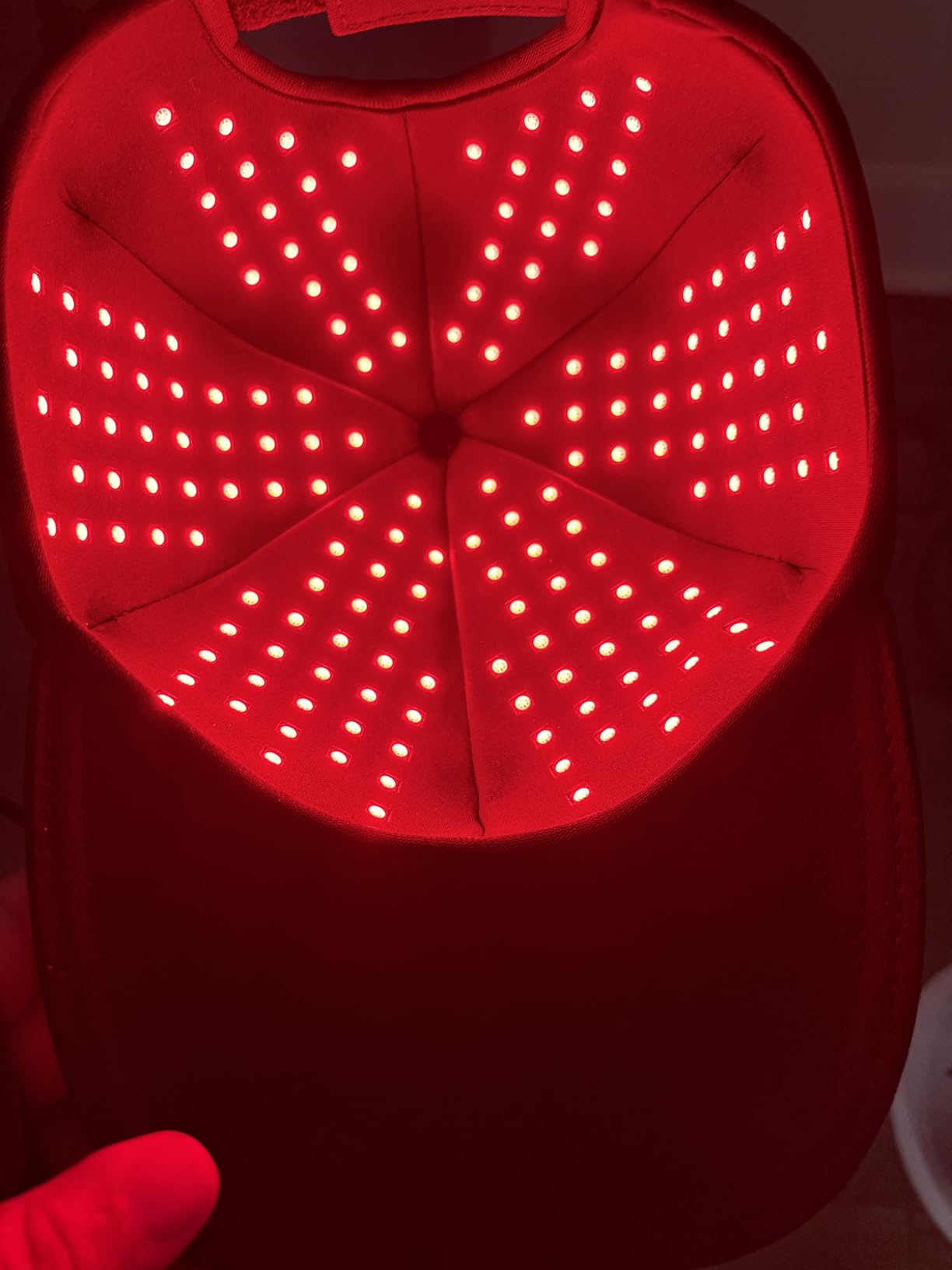 CAYAMA Red Light Hair Growth Cap for Men & Women, 528 Total Light Emitters, Full-Scalp Coverage, 660nm Red Light + NIR, Adjustable Fit, At-Home Scalp Care customer photo 2