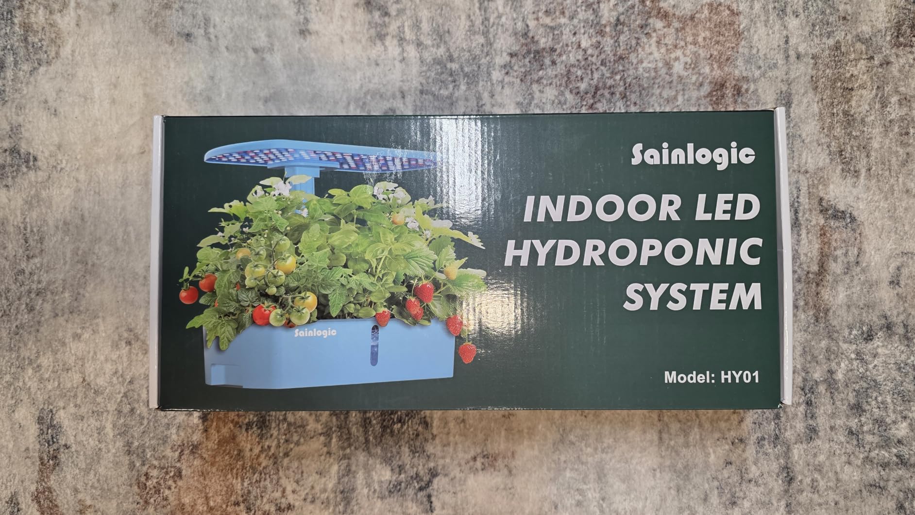 Sainlogic Hydroponics Growing System, 12 Pods Indoor Garden 24W Adjustable-Height LED Grow Light, Gift for Mom, APP & WiFi Smart Planter, Quiet Pump, Auto Timer, for Herbs Vegetables Flowers customer photo 1