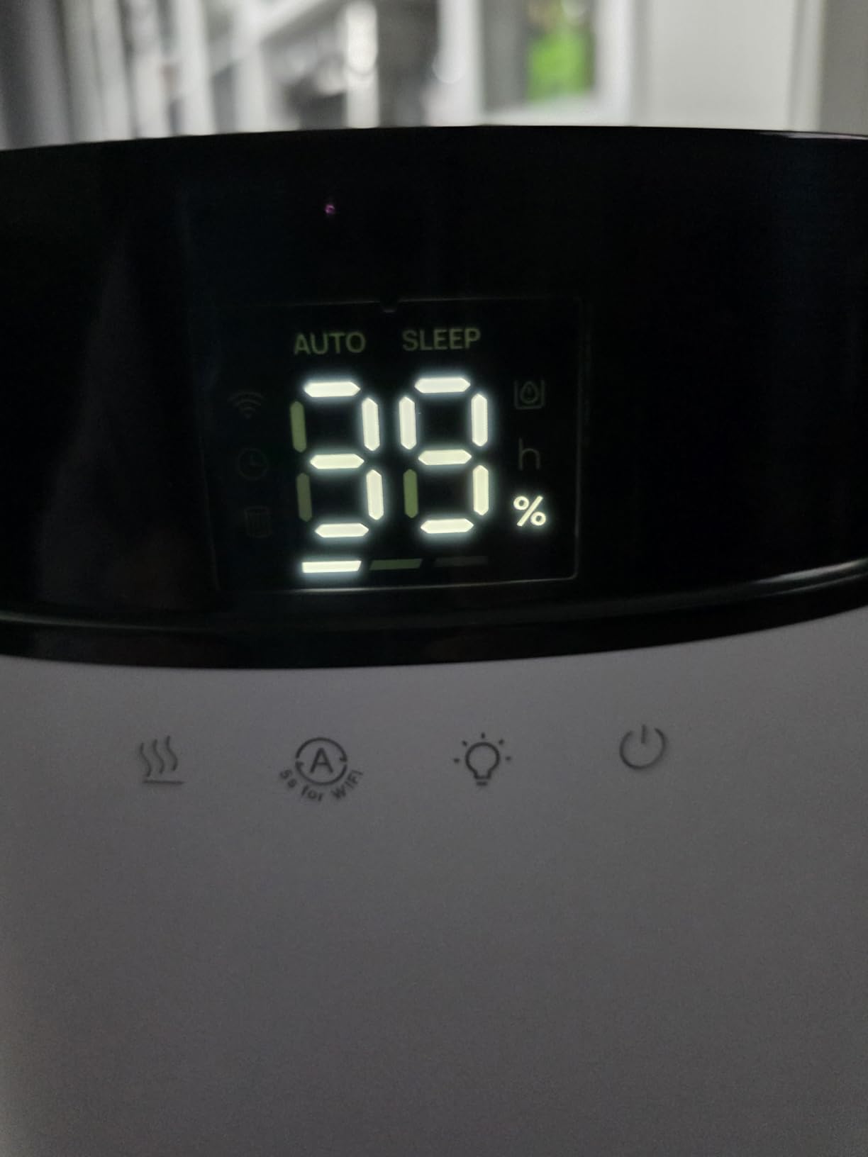 DREO 16L Smart Humidifier Large Room 1000 ft², 130H Cool Mist Air Humidifiers for Bedroom Plants Baby, Top Fill, Remote/Touch/Voice & APP Control, Clean Tank Technology, 30dB, RGB Light, HM755S White customer photo 1