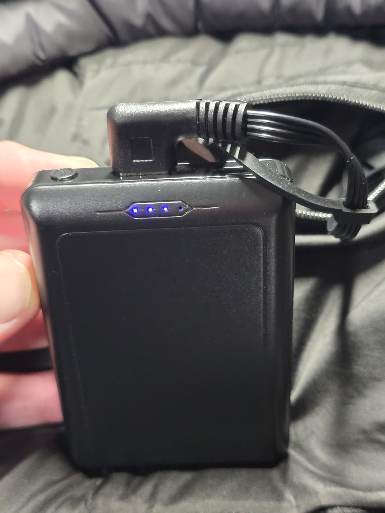 Heated Vest for Men with 7.4V 10000mAh Battery Pack, Gifts for Men, Rechargeable Men's Heated Vest, Gifts for Him customer photo 2