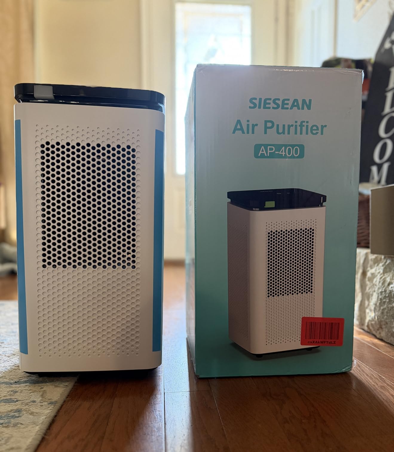 Air Purifiers for Home Large Rooms up to 3500 Ft², H13 True HEPA 0.1 Micron 99.97% Filtration with Carbon Filter, 235 CFM CADR, for Pollen, Pet Odor, Smoke, VOCs, 30dB Sleep Mode, PM2.5 Display customer photo 1