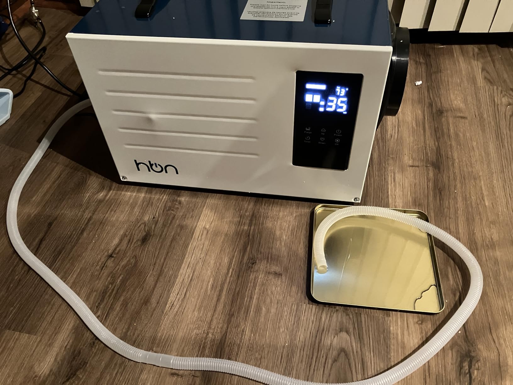 HBN Crawl space Dehumidifier 125 Pints with Pump and Drain Hose, Industrial Dehumidifier for Basement and Commercial up to 5900 Sq. Ft, Large Capacity, Built-in 24-Hour Timer customer photo 1