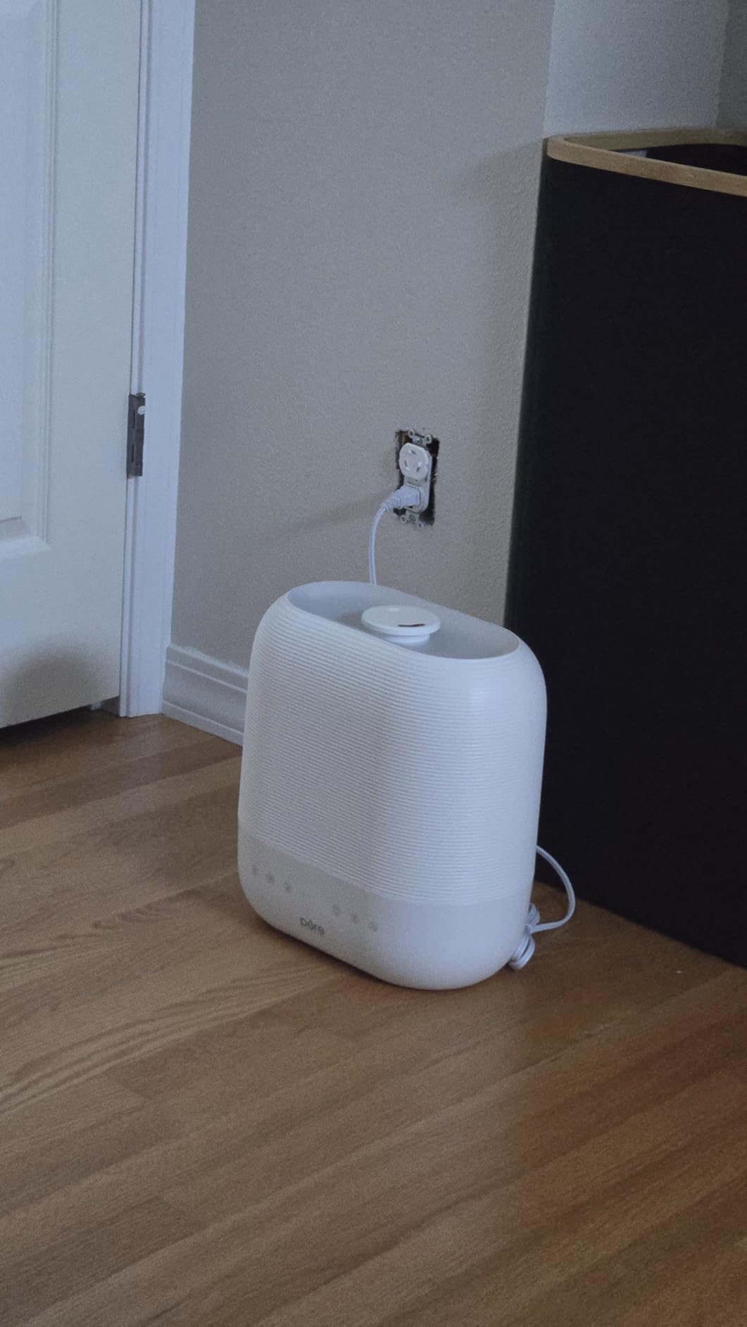 Pure Enrichment HUME Sense Warm & Cool Mist Top-Fill Humidifier, 2-Gal Tank, Up to 4.5 Days, Auto Humidity Sensor, 3 Mist Levels, Night Light, Aromatherapy, Sleep Mode & Auto Shut-Off customer photo 1