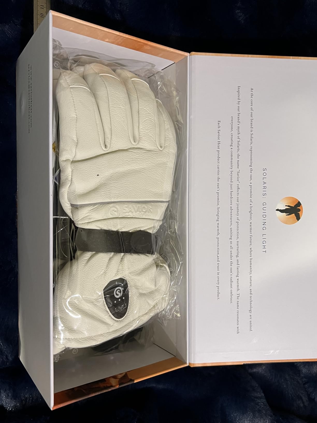 Heated Gloves for Men Women, EH 8 Pro Electric Leather Ski Gloves for Extreme Cold -5F, Aero-Grade Aerogel 3M Insulation, 3000mAh Rechargeable Battery Waterproof for Skiers customer photo 2