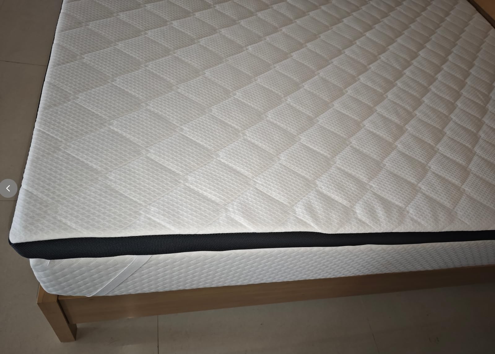 Glendan Extra Firm Mattress Topper: Queen Size 3 Inch, High Density Bed Topper, Extra Support for Pain Relief, Breathable Washable Cover with Anti-Slip Straps, CertiPUR-US Oeko-Tex Certified customer photo 2