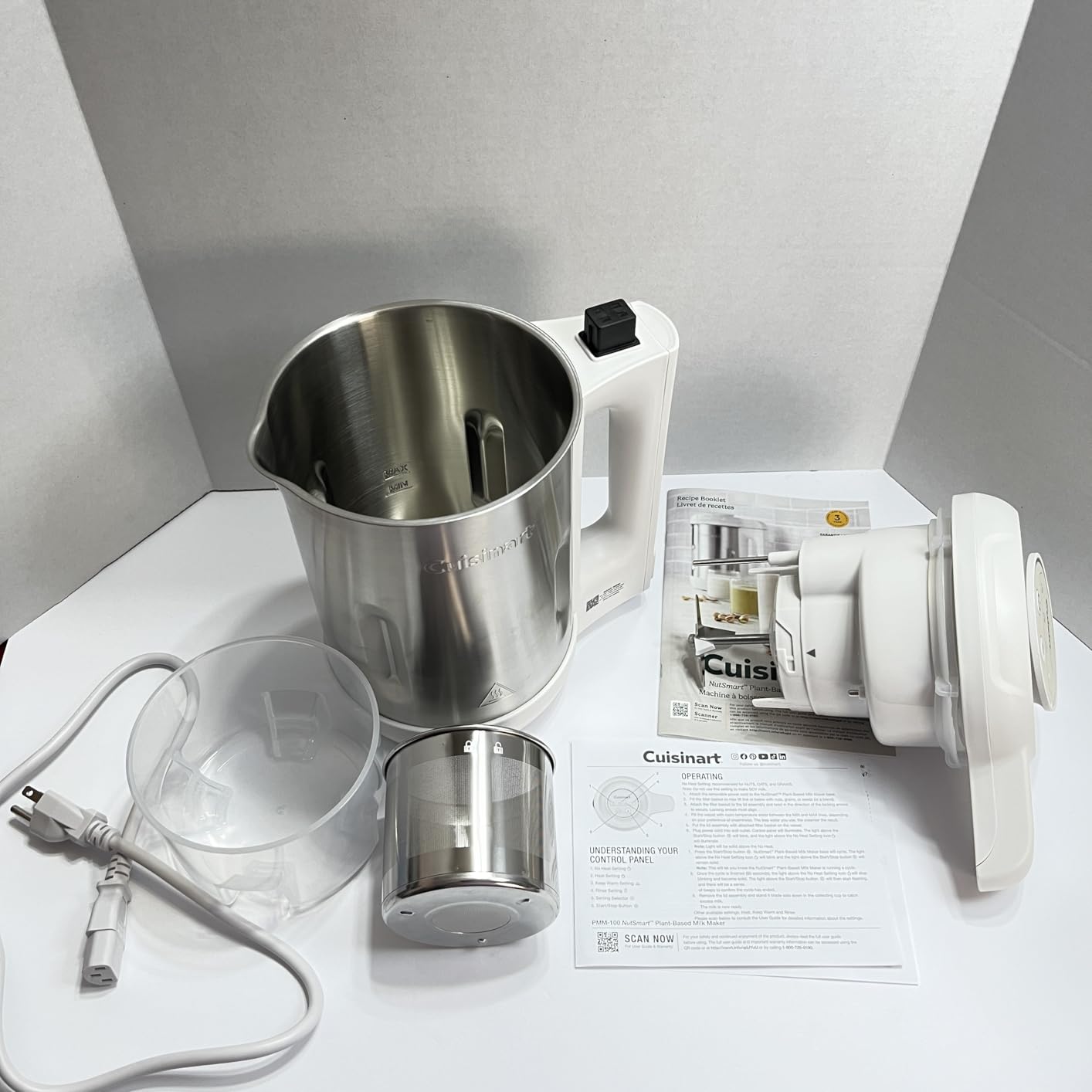 Cuisinart NutSmart 50 Oz Nut Milk Maker Machine Makes Milk in 60 Seconds, Easy to Use and Clean, Perfect for Almond Milk, Soy Milk, Oat Milk, Made with BPA Free Stainless Steel customer photo 2