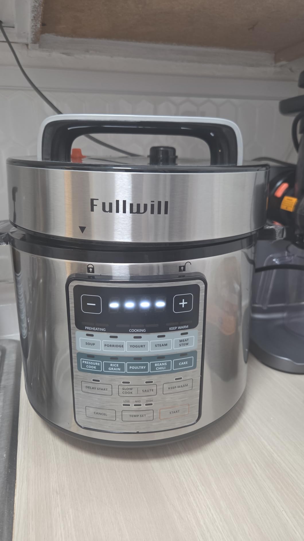 Fullwill Dual-Pot Electric Pressure Cooker, 12-in-1 Multi Cooker with 6QT Stainless Steel and 5QT Ceramic Pot, for Pressure, Rice, Meat Stew, Yogurt Maker customer photo 1