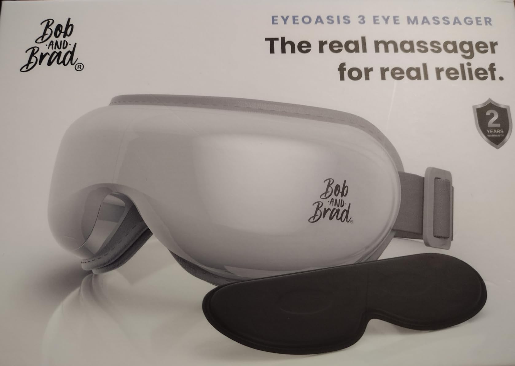 BOB AND BRAD Eye Massager with Heat and Cooling, EyeOasis 3 - FSA-HSA Eligible Heated Eye Massager Mask for Dry Eyes, Migraines, Headaches Relief, Improve Sleeping customer photo 2