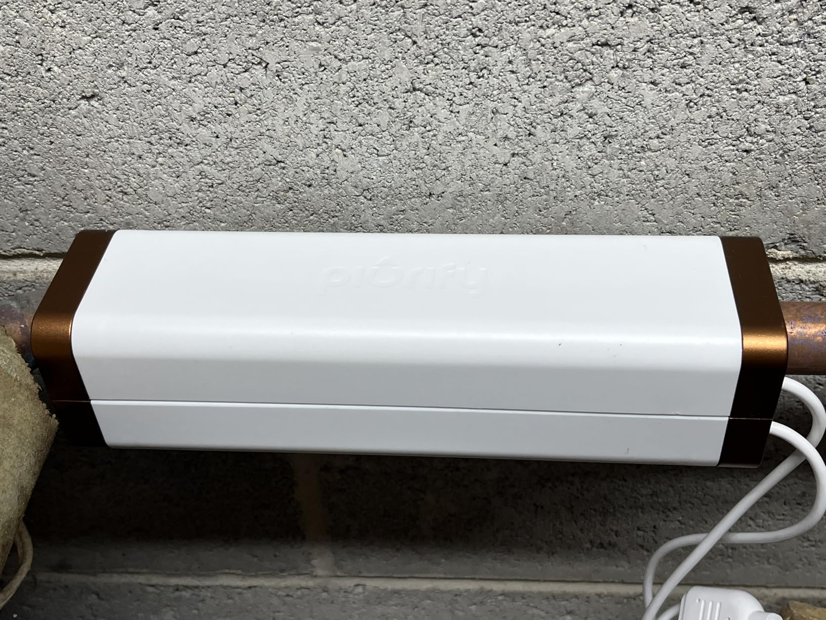 PIURIFY Over-Pipe Whole House Electronic Water Descaler System | Moderate to High Water Hardness | UP to 15 GPG / 250 PPM | 168V High-Power | Salt-Free | Renter-Friendly | Zero Maintenance customer photo 2