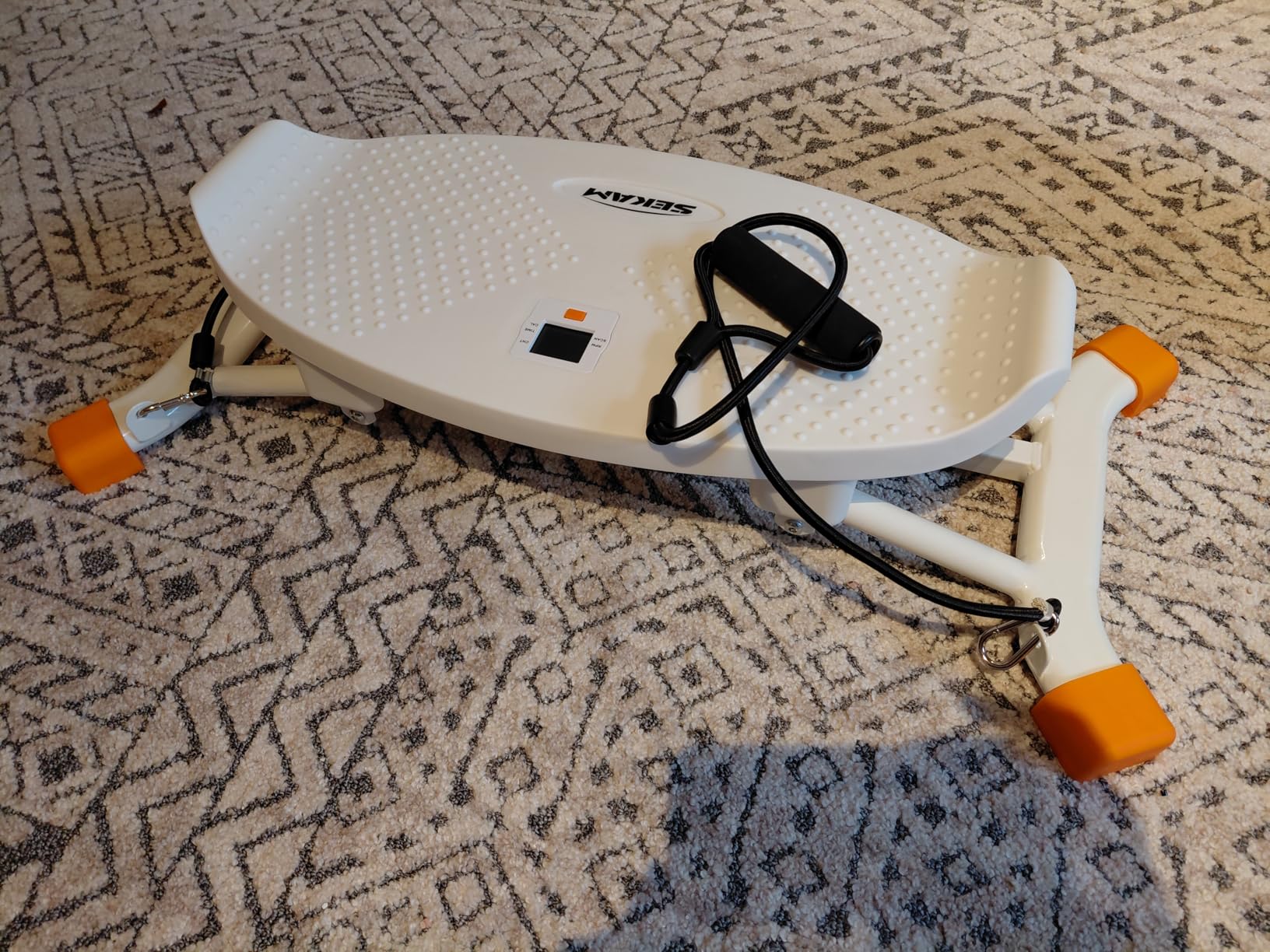 SEKAM Ski Machine Trainer, Indoor Ski Simulator with Resistance Bands & Balance Board customer photo 1