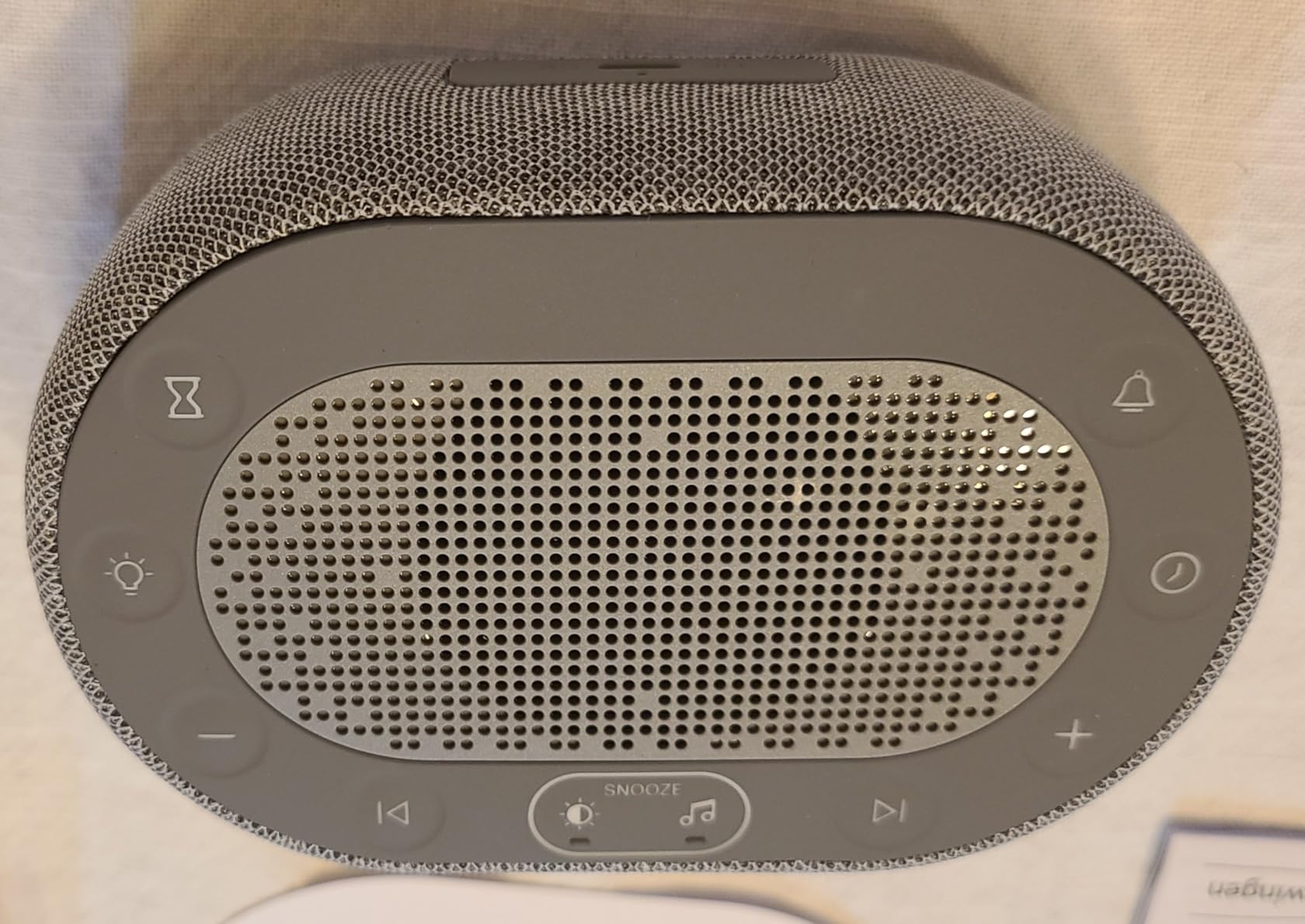 1Mii White Noise Sound Machine with Alarm Clock, Sound Machine for Sleep for Adults Baby, Smart App Controlled, 30 Soothing Sounds, Sleeping Timer, Dimmable 7-Color Night Light, 30 Volume Levels customer photo 2
