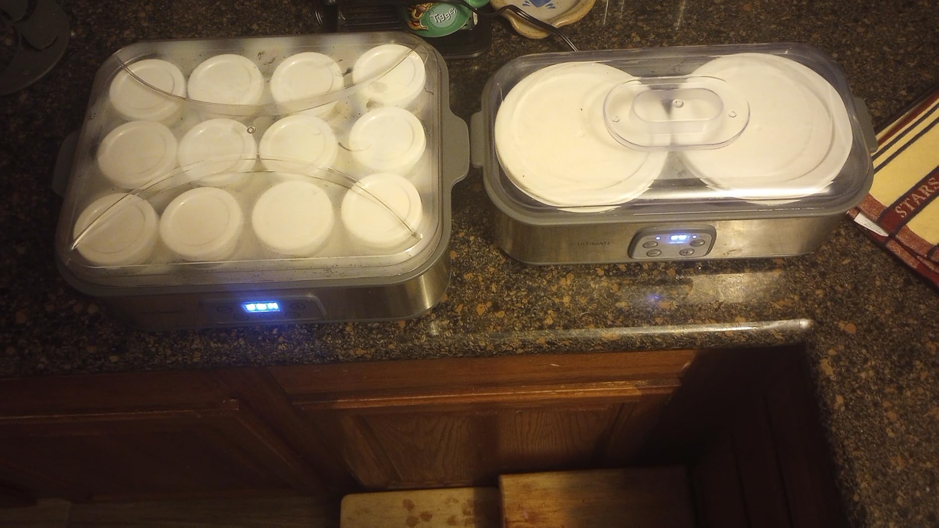 Ultimate Probiotic Yogurt Maker XL, Adjustable Time & Temperature Control, 50% More Capacity with 12 x 6oz Yogurt Jars, Make Trillions of Probiotics for Gut Health, ULTIMATE LIFETIME WARRANTY customer photo 1