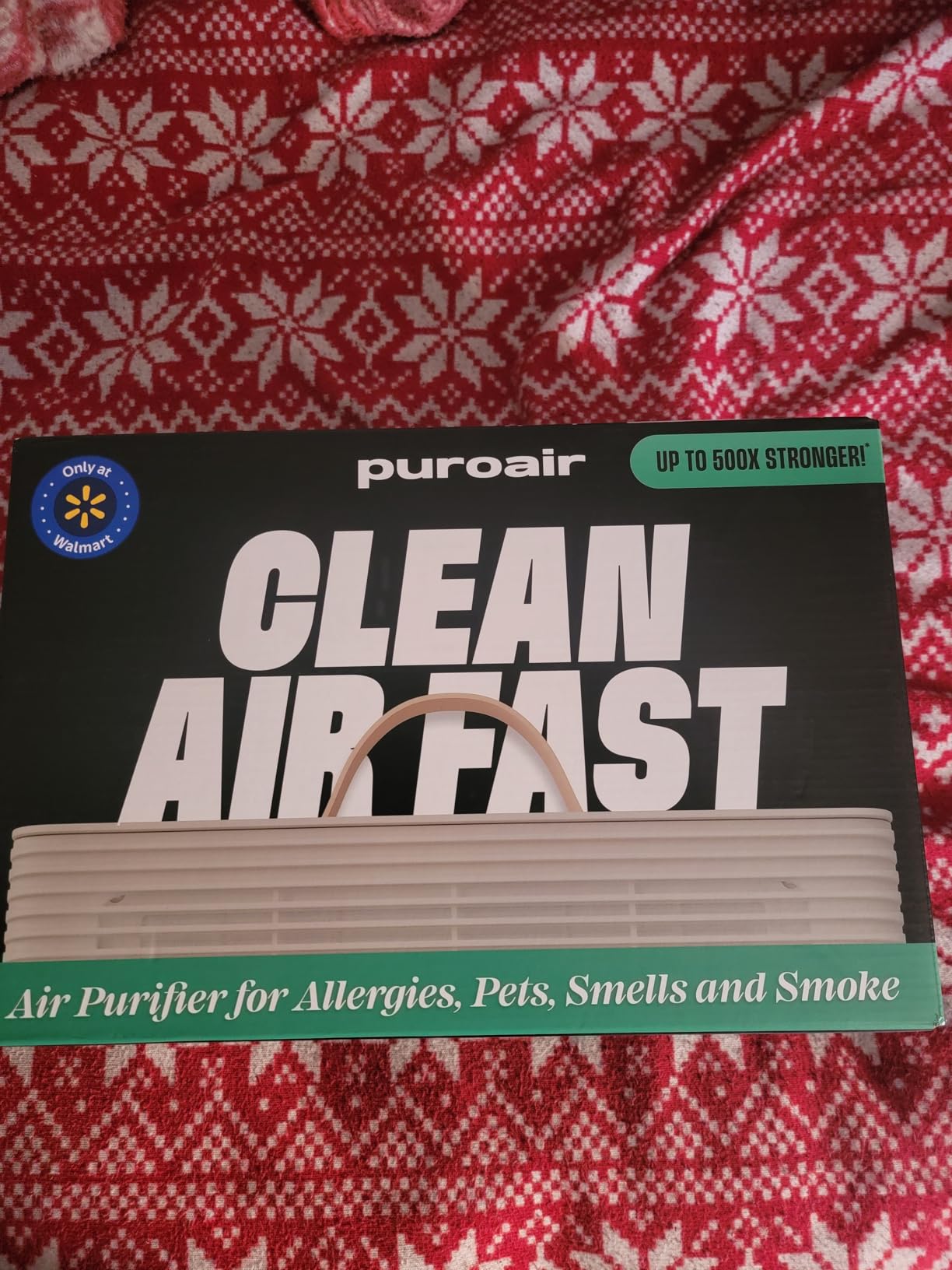 PuroAir Air Purifier 100i Smart HEPA Air Purifiers for Home Pets - Portable Small Air Purifier Filters up to 550 Ft² of Pollutants, Smoke, Pollen, Dust - Room Air Purifiers for Bedroom, Baby, Office customer photo 2