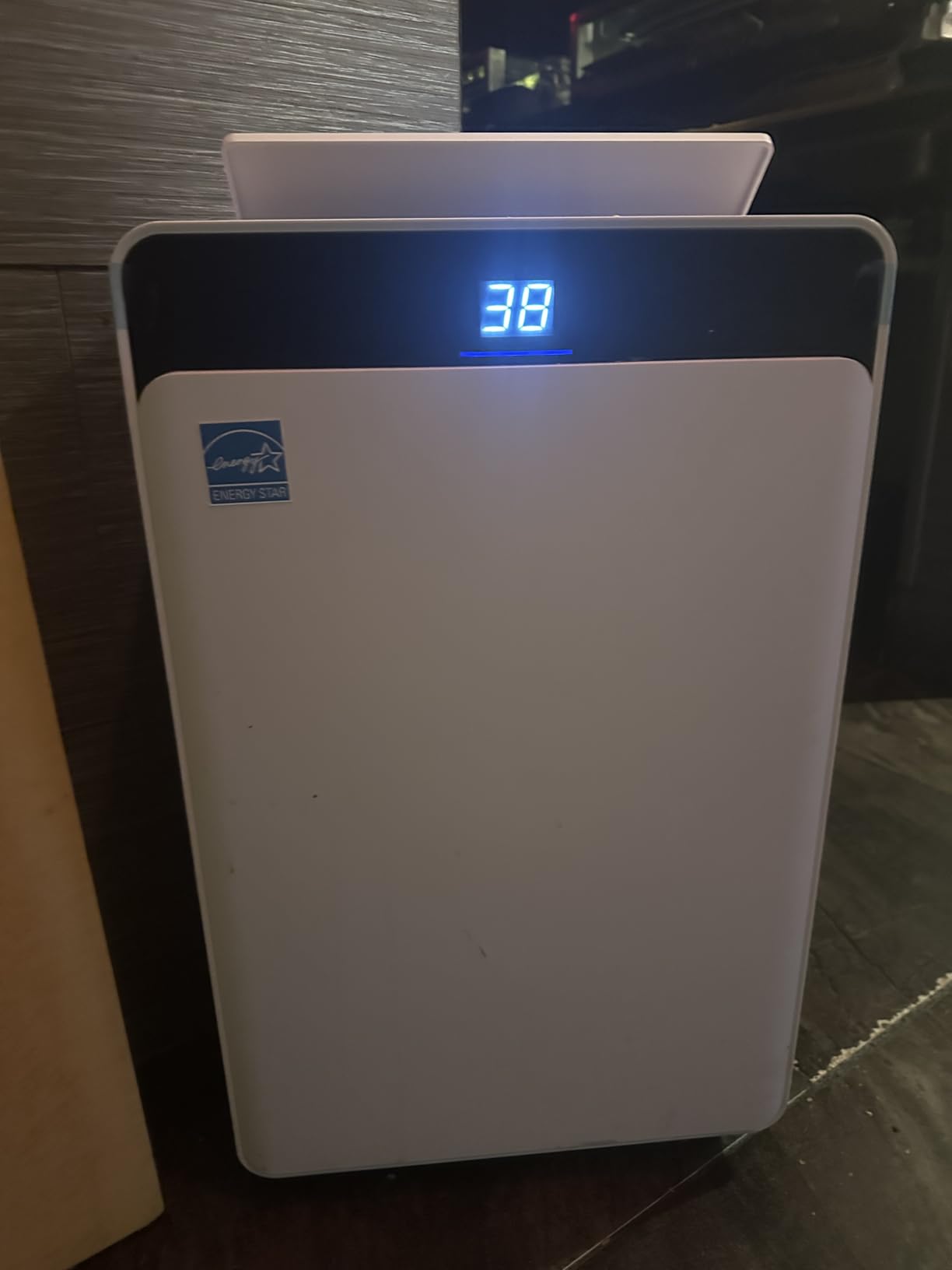 Ludatido 2026 Upgraded ENERGY STAR Dehumidifier, 80 Pint/Day, 5000 Sq.Ft for Whole Home & Basement, 1.72 Gal Tank, 35dB Quiet, Child Lock, Sleep/Fan/Dry Modes, 24H Timer & Auto Continuous Drain customer photo 2