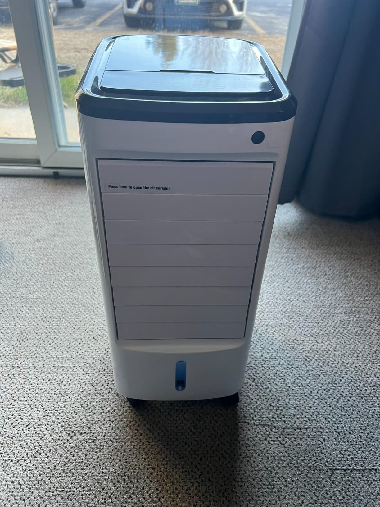 Windowless Portable Air Conditioners w/Dual Tank for 15H Cooling 600Sq.ft, 6 Ice Packs, 4 Modes&3 Speeds Swamp Cooler, 12H Timer 26Ft Remote, 120°Swing Evaporative Air Cooler for Room Bedroom customer photo 1