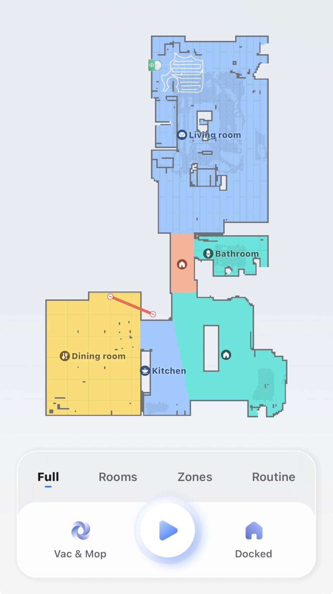 roborock Qrevo S Pro Robot Vacuum and Mop, 18,500Pa Suction, Multifunctional Dock with 167F Mop Self-Cleaning, Smart Obstacle Avoidance, Anti-Tangle Brush, Liftable Spinning Mop customer photo 2