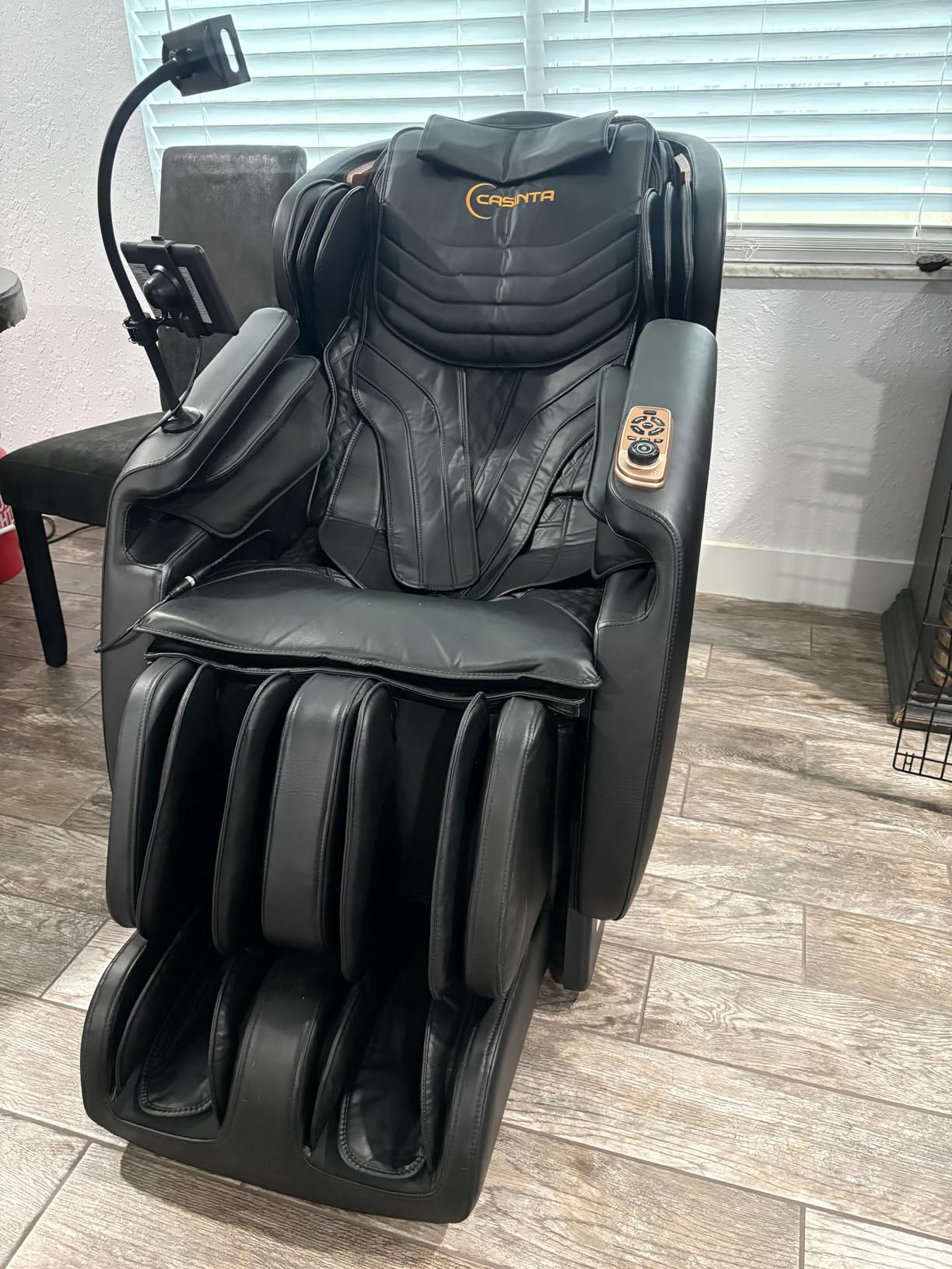 4D Massage Chairs Full Body - 53.5 Extend SL Track Shiatsu Massage Chair - Zero Gravity Massage Chair, Core Heating & 22 Airbag, Smart Foot Rollers, AI Voice, Yoga Mode customer photo 2