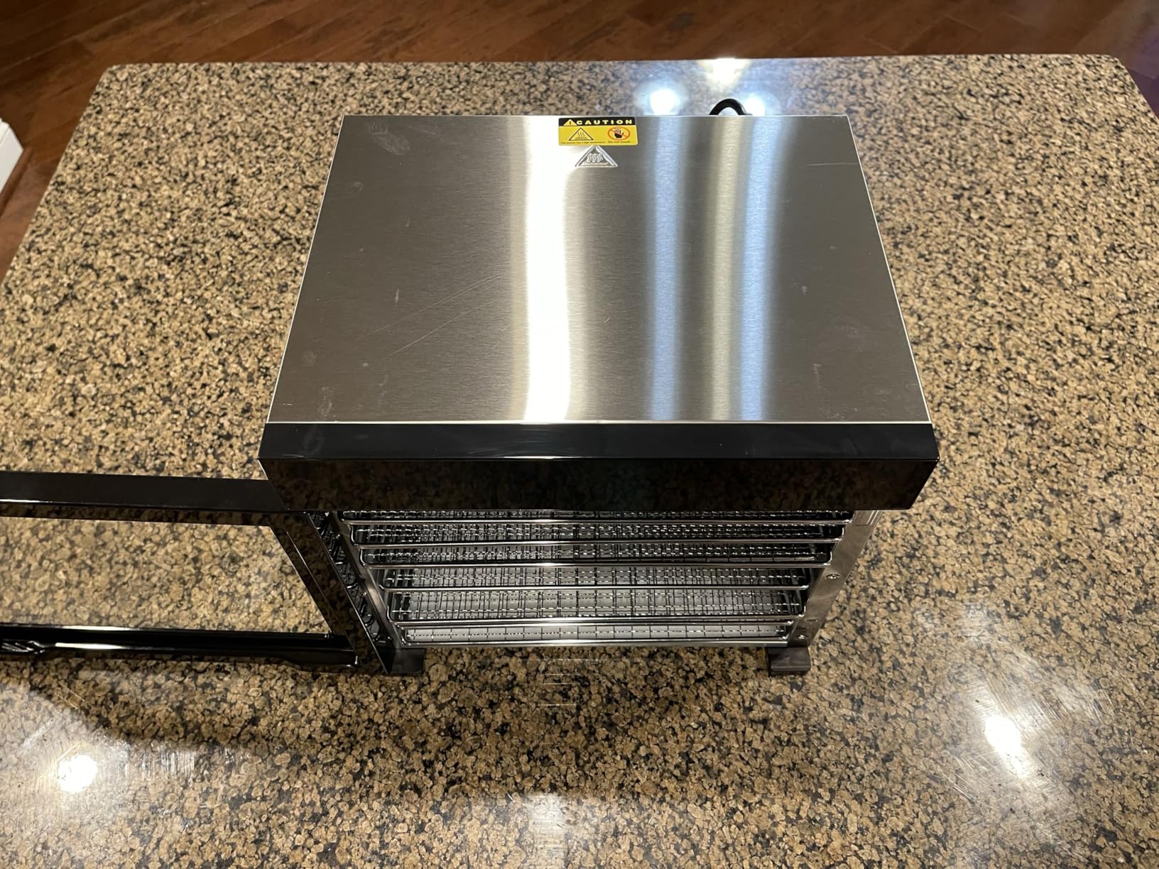 Food Dehydrator Machine, Powerful Food Dryer with 8 Stainless Steel Trays, Adjustable Temperature up to 167°F & 48-Hour Timer for Jerky, Fruits, Herbs - Includes Mesh Tray, Drip Tray & Recipe Guide customer photo 2