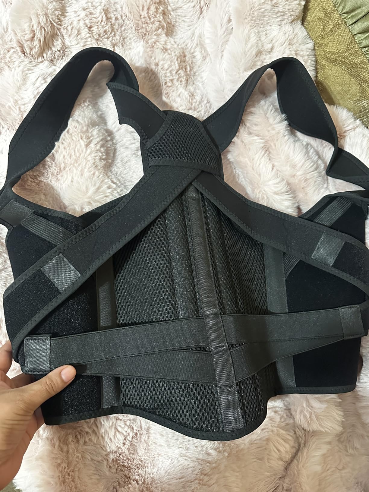 Posture Corrector for Women & Men, Upgraded Dynamic Traction Correction System - Helps Reduce Upper & Lower Back Pain, Suitable for Scoliosis, Hunchback & Thoracic Spine Issues (Medium) customer photo 2