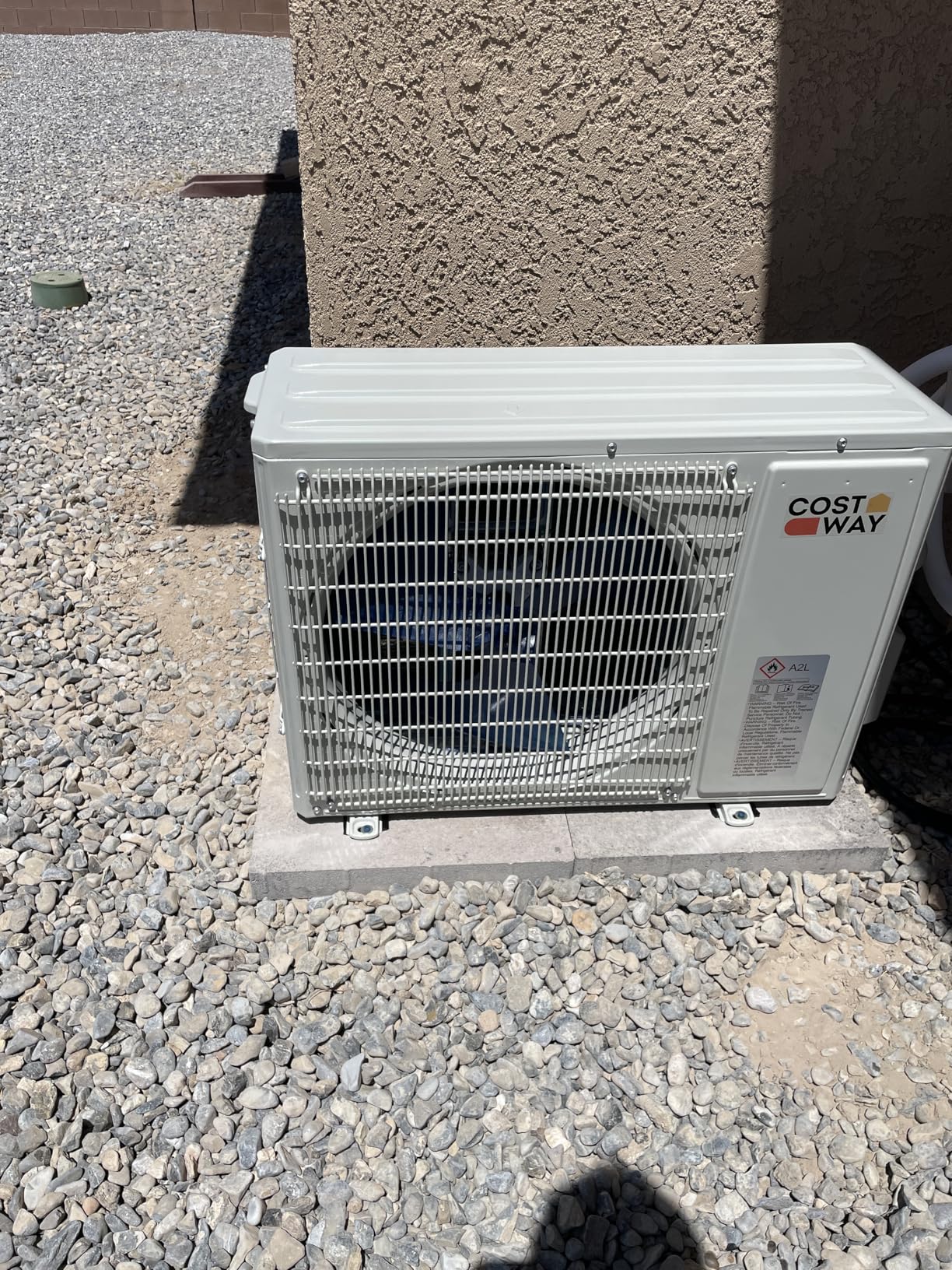 COSTWAY 12000 BTU Mini Split Air Conditioner & Heater, 20 SEER2 115V Energy Efficient Inverter Wall-Mounted AC Unit w/Heat Pump & Full Installation Kit, Cools Rooms up to 750 Sq. Ft. customer photo 1