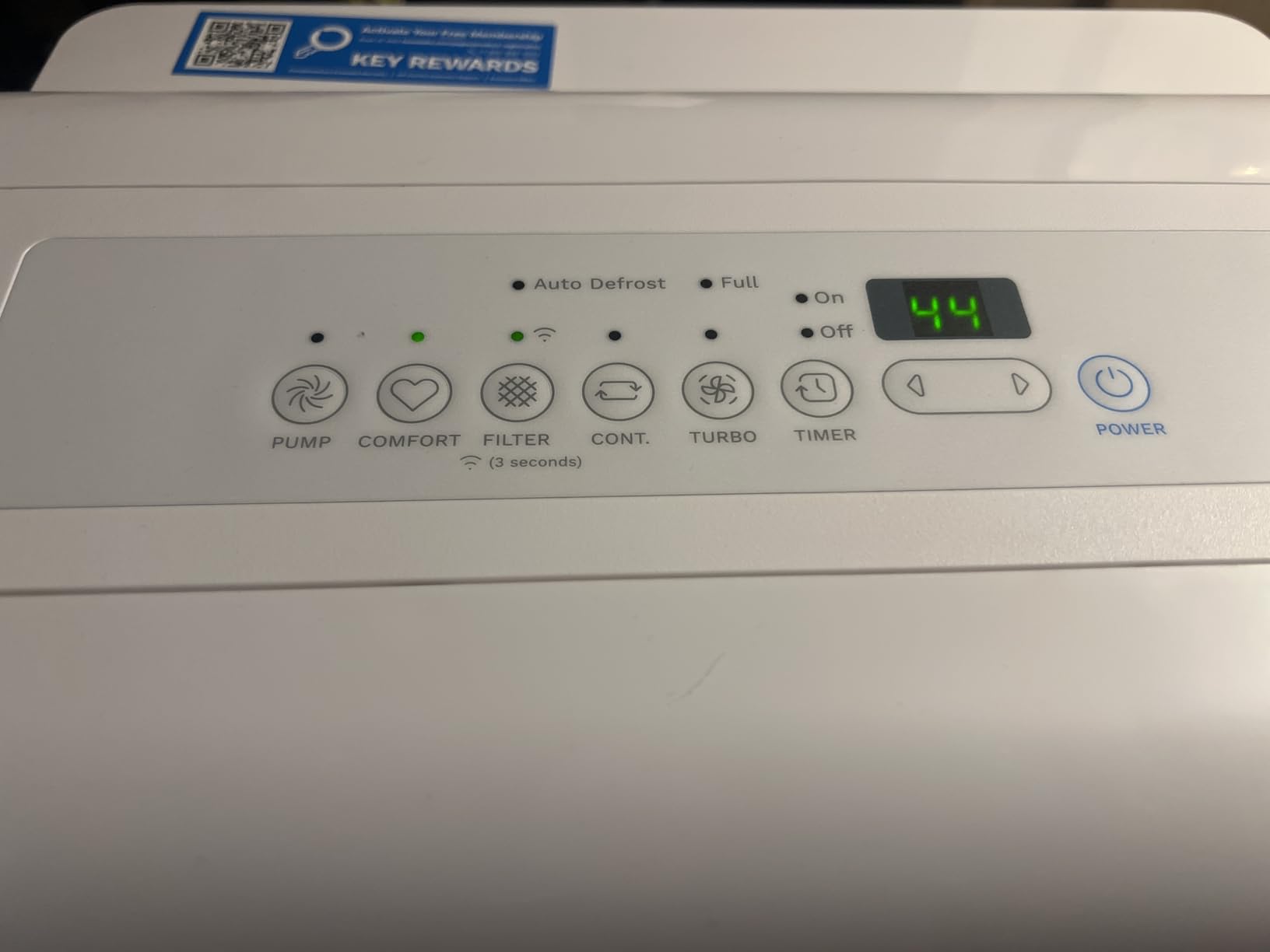 Midea 4,500 Sq. Ft. Dehumidifier With Pump Included, 50 Pint - Ideal For Basements, Large & Medium Sized Rooms, And Bathrooms (White) customer photo 1
