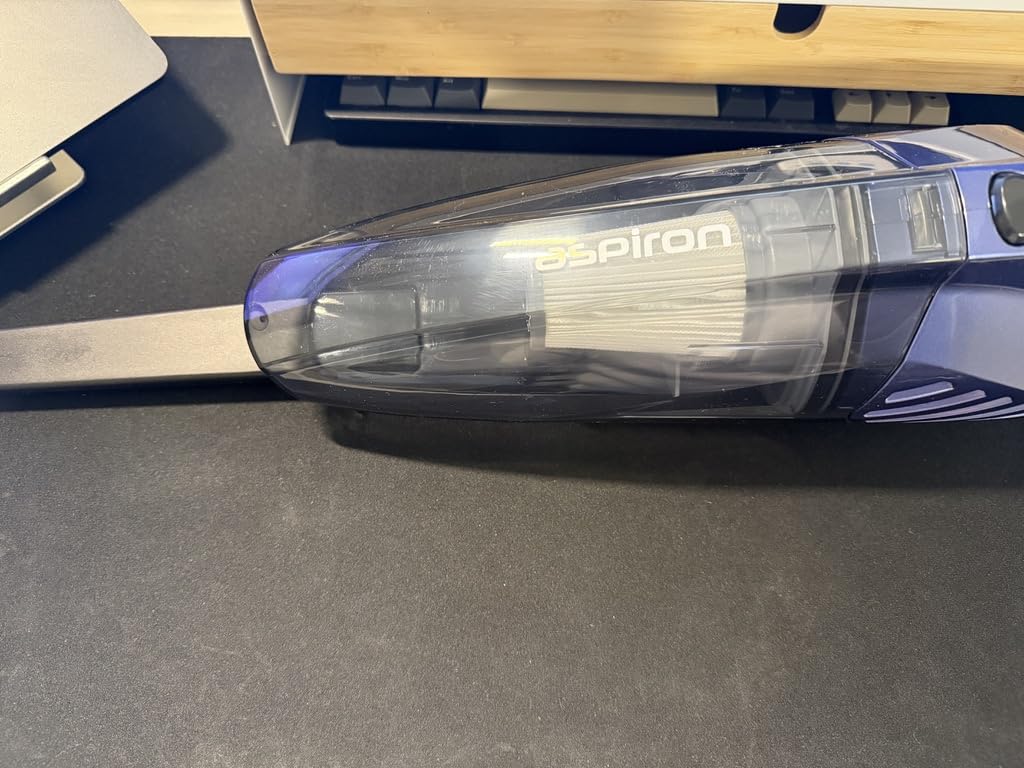 Aspiron Canister Vacuum, 1600W/40KPA Canister Bagged Vacuum, 4QT Dust Bag, H13 HEPA Filter, 5 Tools, Pet-Friendly, Variable Power Control, for Carpets, Hardwood Floors, Stairs, Pet Hair, Household customer photo 1