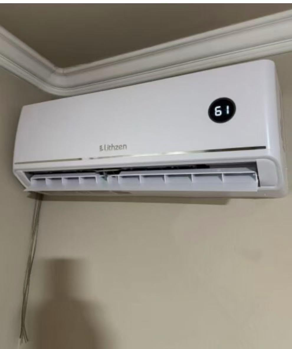 12000 BTU Mini Split Air Conditioner & Heater, 115V 18.1 SEER2 Wifi Enabled Energy Efficient Inverter Ductless AC & 1 Ton Heat Pump System, Compatible with Alexa, Cools Up to 600 Sq. Ft customer photo 1
