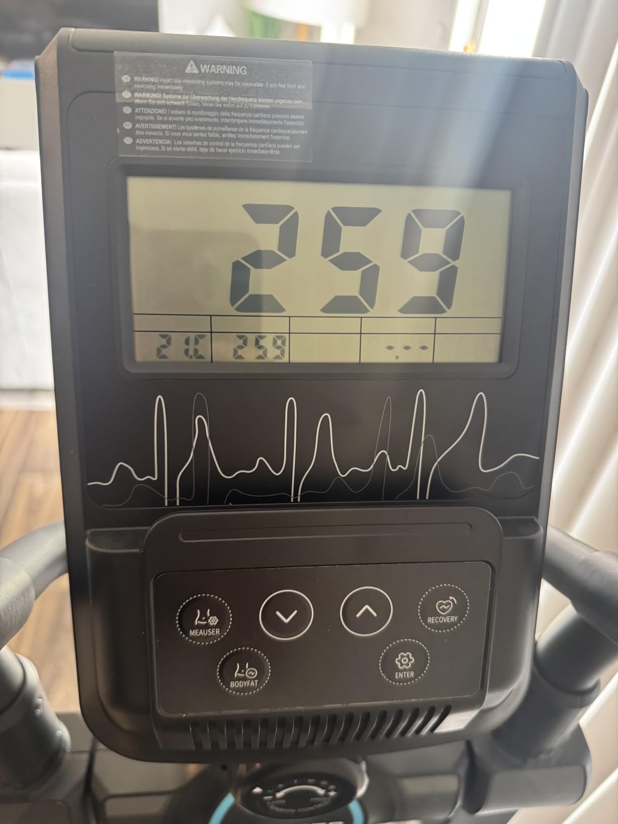 THERUN Elliptical Exercise Machine, Electric Elliptical Machine for Home Use, Magnetic Elliptical Training Machines with 20IN Stride & 32-Level Resistance, 350LB Capacity, App Connectivity customer photo 1