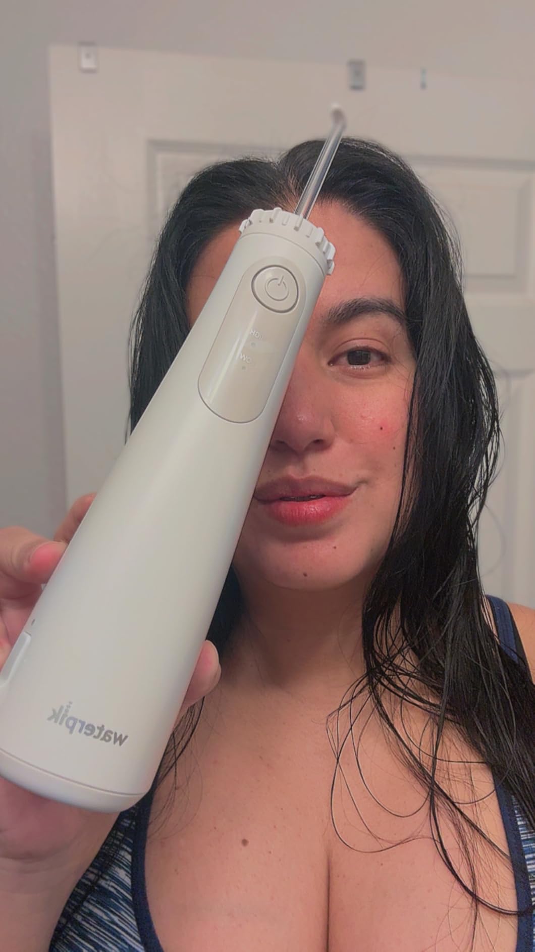 Waterpik Cordless Gem Water Flosser 5100 for Travel and Home, Rechargeable, Portable, Waterproof for Shower, Daily Gum Care, Cleaning Teeth, Braces, Implants, 3 Flossing Tips, ADA Accepted White WF-27 customer photo 2