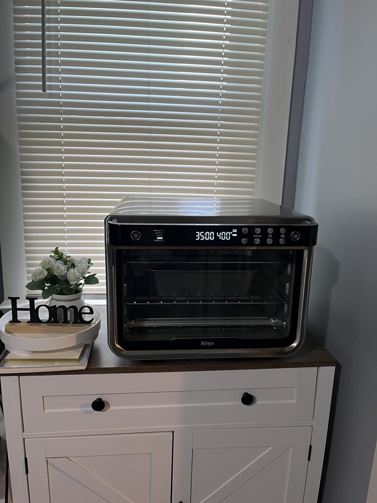 Ninja Double Oven Pro Smart XL Countertop Oven & Air Fryer | 30.2 Qt Capacity | 12-in-1 with Smart Finish & DualZone Tech | DCT801 customer photo 2