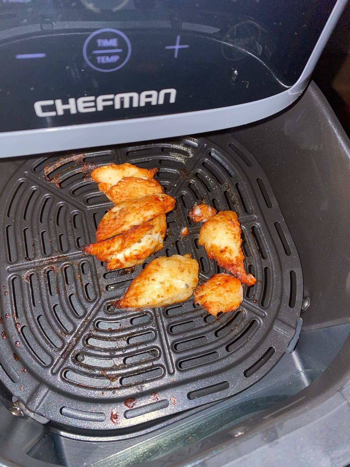 Chefman Air Fryer 6-in-1, XL 14-Quart Multifunctional Airfryer with Touchscreen Controls, Rotisserie, Food Dehydrator, Convection Oven, Bake, Broil, and Reheat Functions, Windowed Door - Black customer photo 2