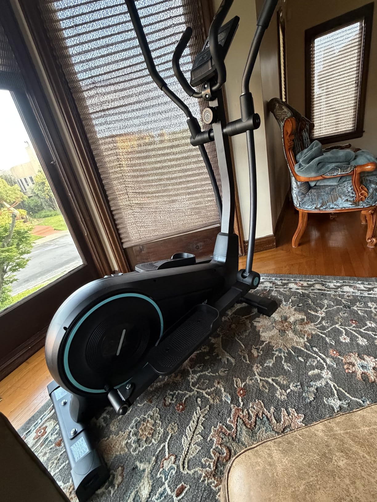 Dripex Elliptical Exercise Machine, Hyper-Quiet Magnetic Elliptical Machine for Home, 15.3