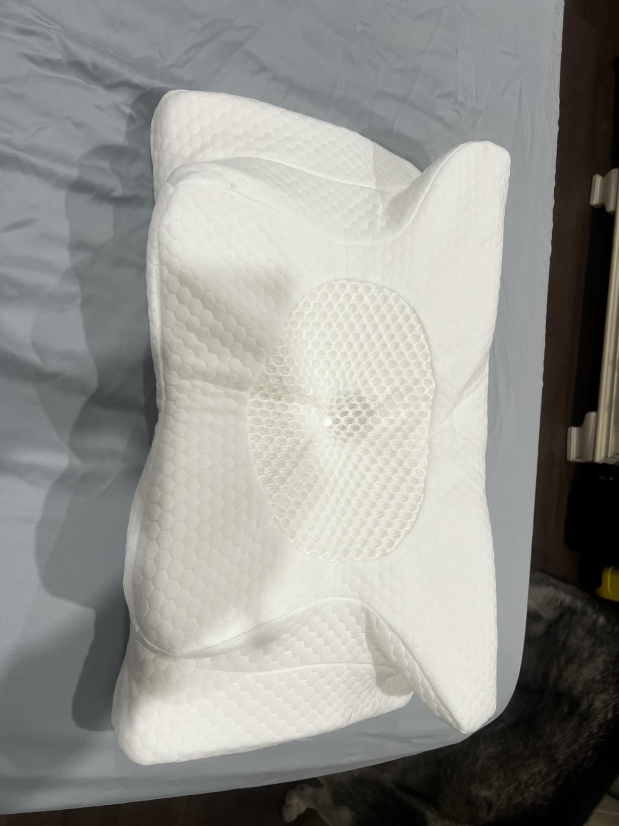 Sleep Doctor Approved Cervical Neck Pillow for Sleeping, Ergonomic Contour Side Sleeper Pillows for Adults, Cooling Orthopedic Pillow for Pain Relief Support, Memory Foam Pillows Back Stomach Sleepers customer photo 2