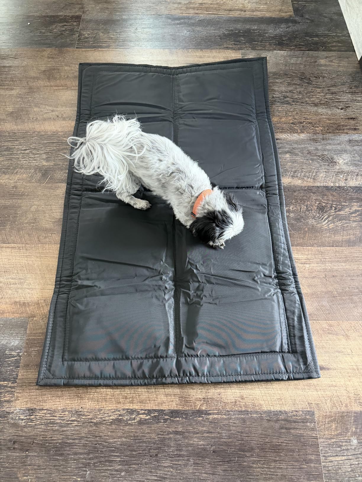 Chew Proof Indestructible Dog Bed, Durable Dog Crate Pad for Aggressive Chewers, Chew Resistant Fabric with Soft 1
