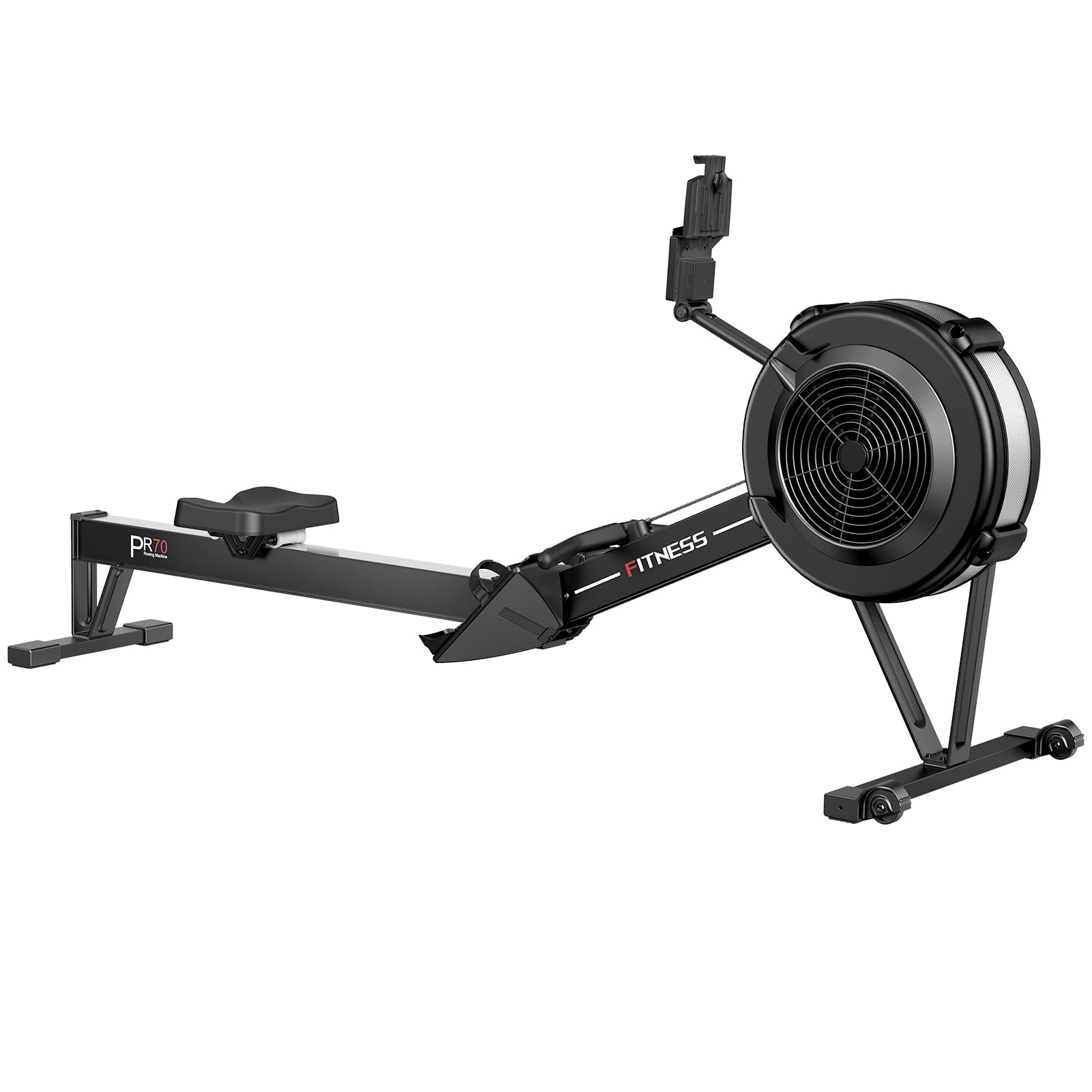 PASYOU Air Rowing Machine for Home, 10-Level Resistance 350lbs Rower Machine, Foldable Row Machines Commercial with 54in Rail and Bluetooth Monitor, Adjustable Tablet Holder customer photo 1
