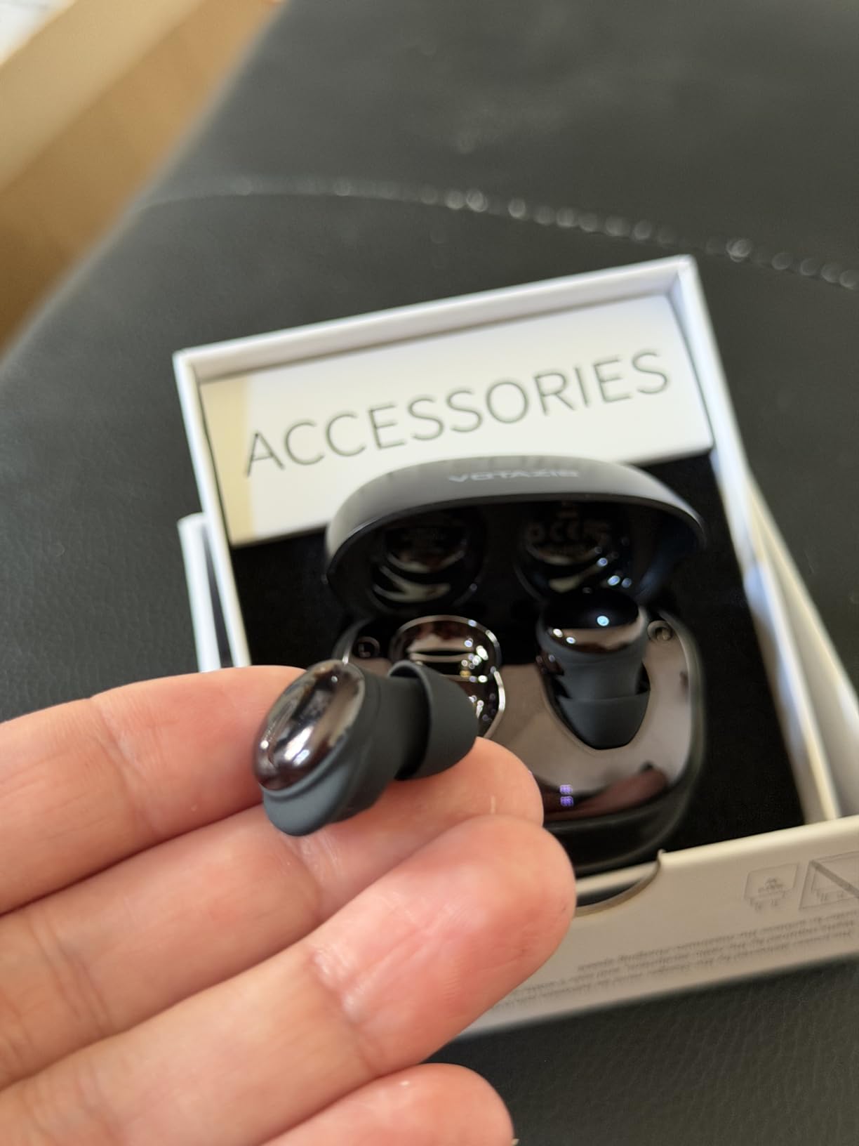 Sleep Earbuds Bluetooth 5.4 in Ear Light-Weight Headphones with Sleep Mode and White Noise, 48H Mini Sleep Ear Buds Small Design for Side Sleepers, Clear Calls, Sleep Earphones for Relaxing/Focus customer photo 1