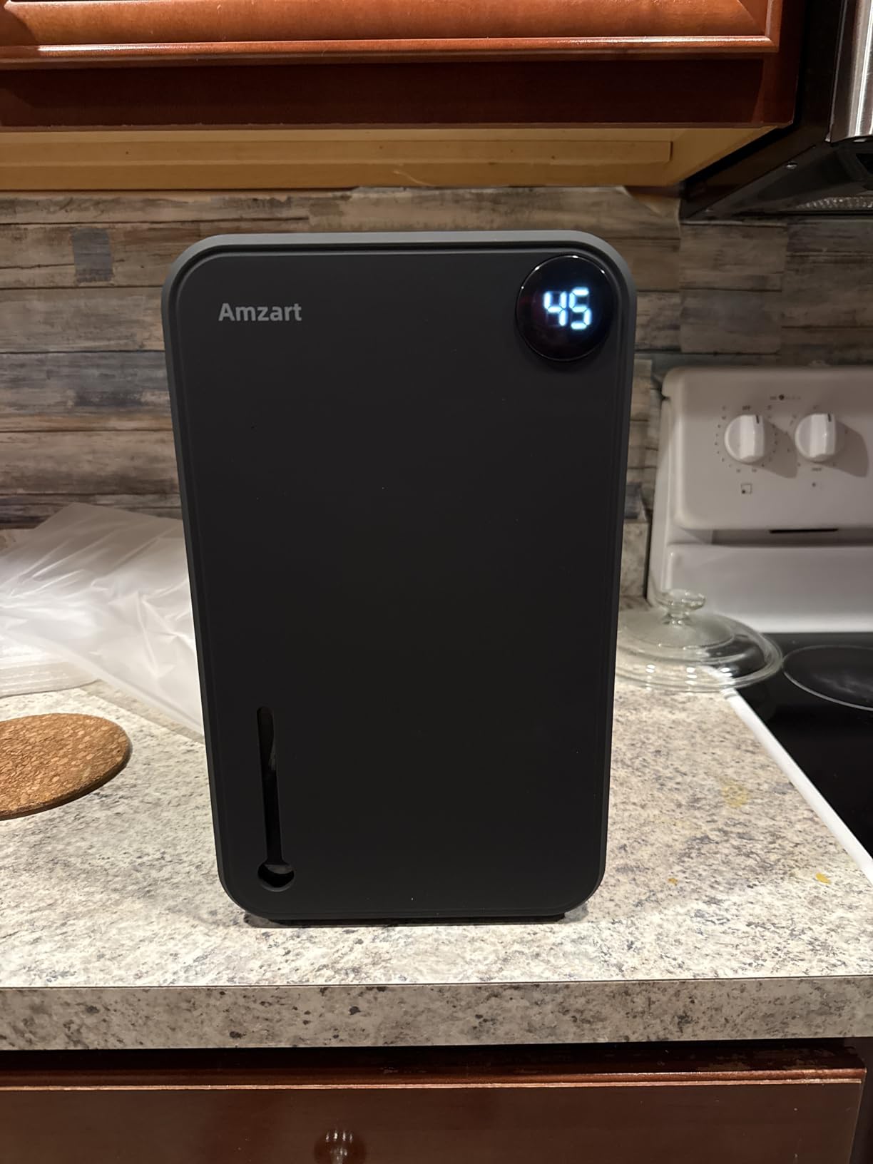 KeepGlad 80 Pint Dehumidifier with Drain Hose, 4,500 Sq.Ft Energy Star Compressor Dehumidifier for Home Basement Bedroom Bathroom Large Room, Intelligent Humidistat, 1.84 Gal Tank, Quiet 40dB customer photo 1