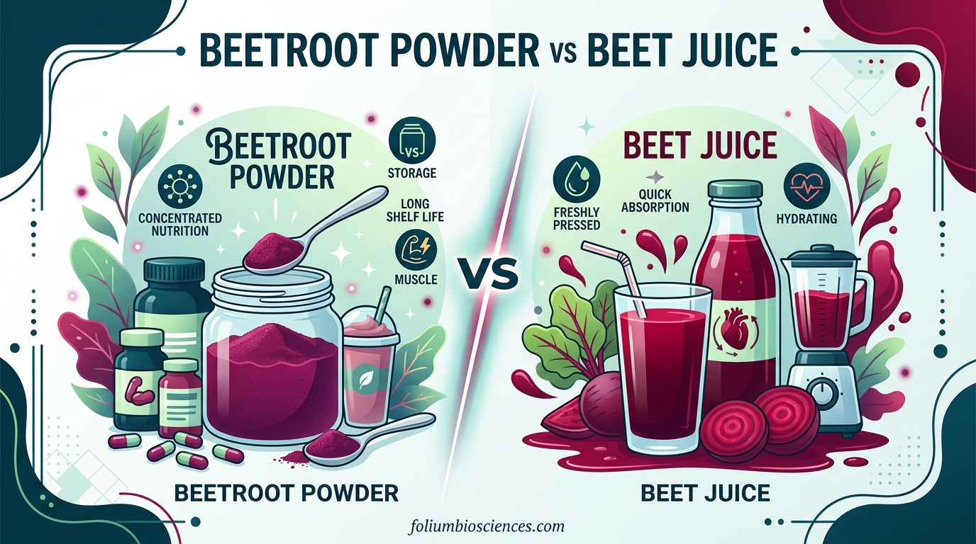 Beetroot Powder vs Beet Juice