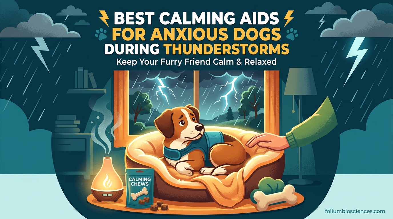 Best Calming Aids for Anxious Dogs During Thunderstorms