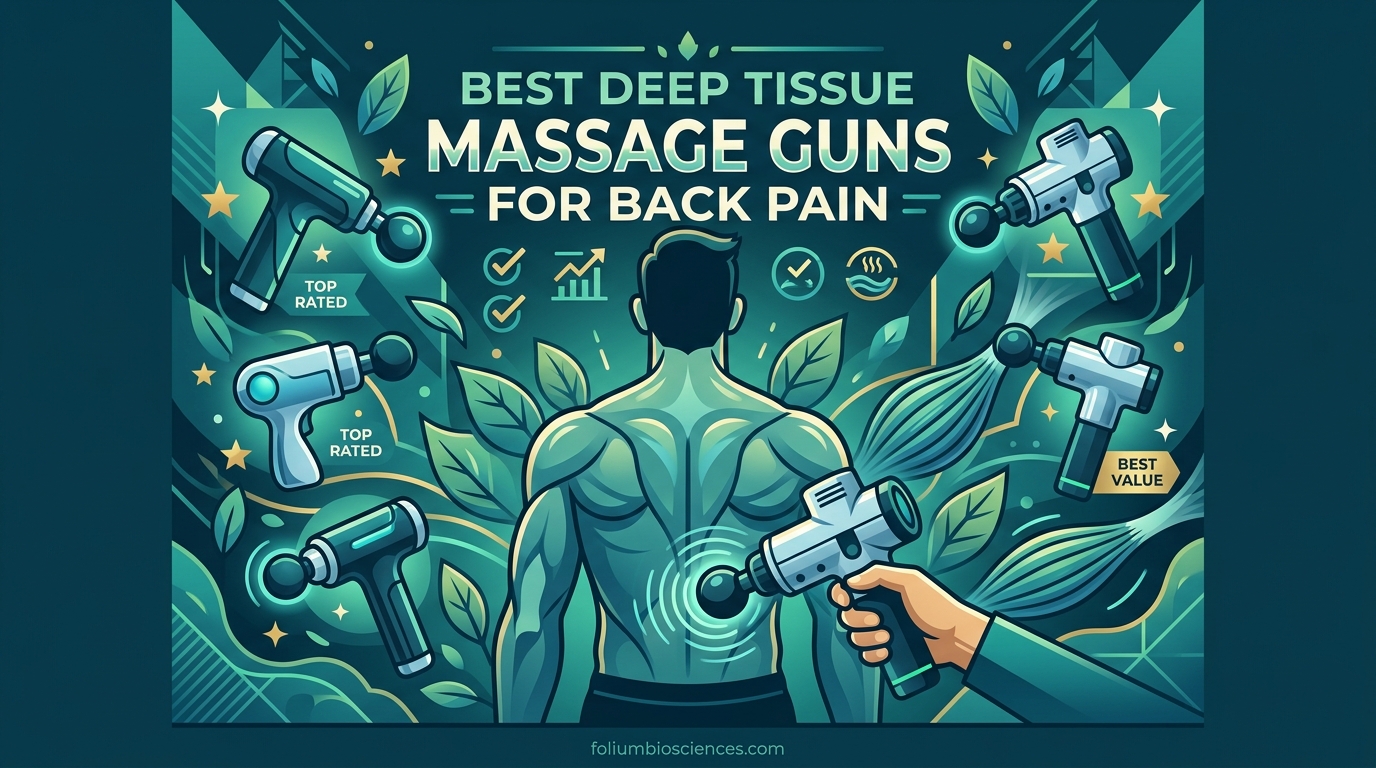 Best Deep Tissue Massage Guns for Back Pain