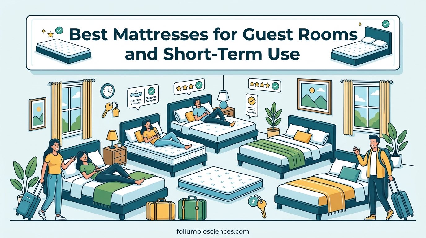 Best Mattresses for Guest Rooms and Short-Term Use