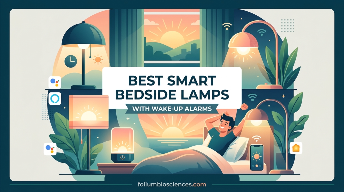 Best Smart Bedside Lamps with Wake-Up Alarms