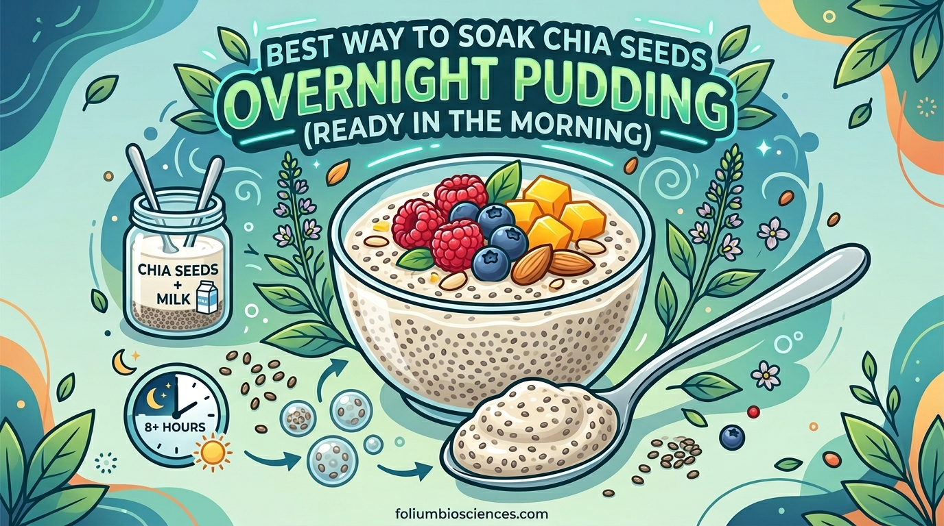 Best Way to Soak Chia Seeds Overnight for the Smoothest Texture
